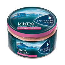 Delicacy caviar "Russian sea" with shrimps 165 g